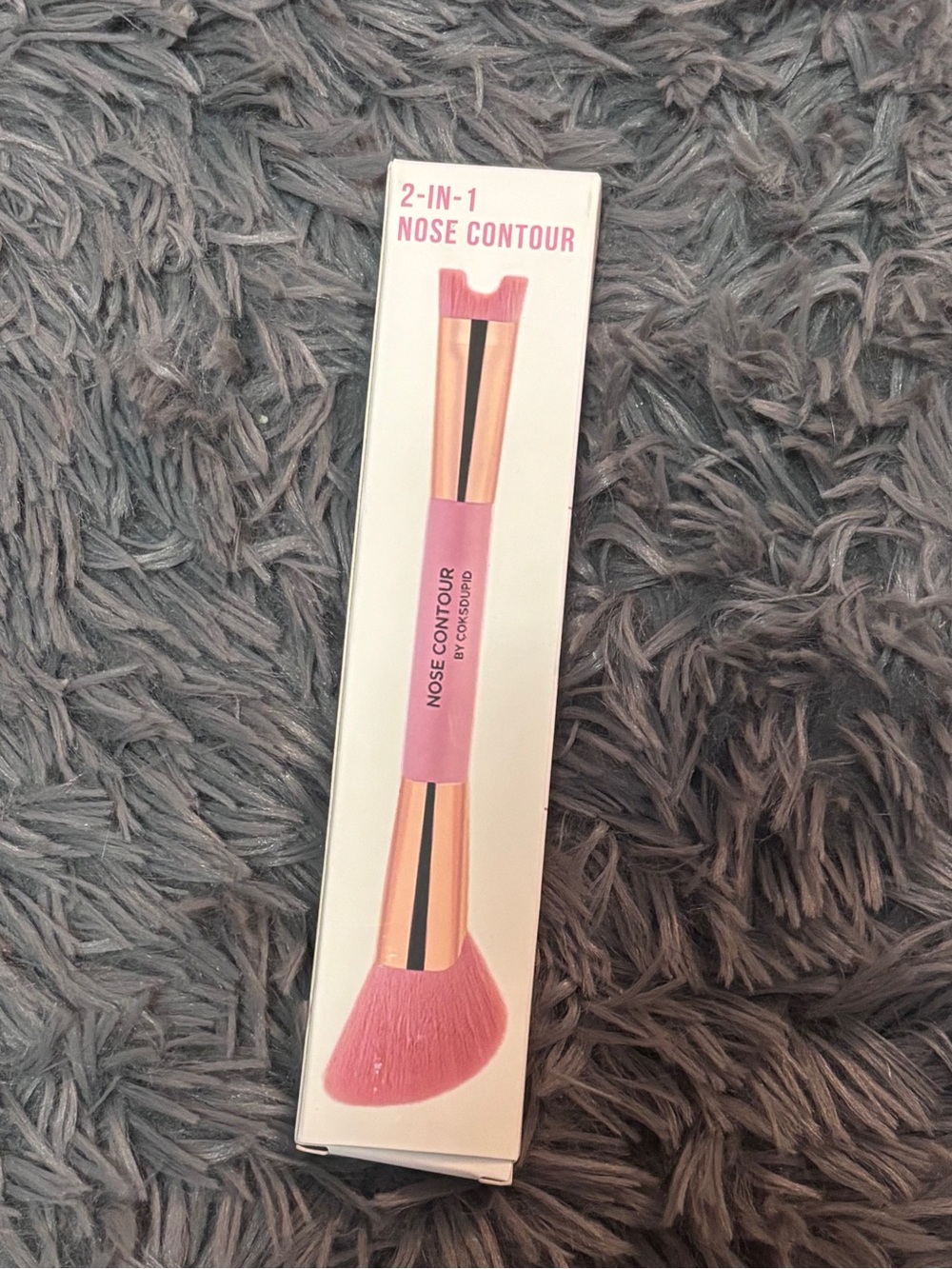 Nose Contour Dual-Ended Sculpting Brush - Pink 2 in 1 nwt - Picture 7 of 8